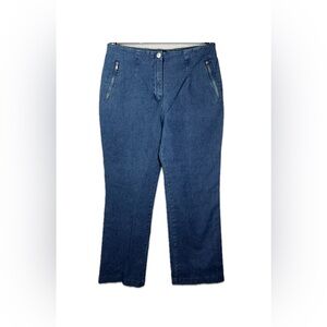 Vanilia Blue Straight Leg Women's Jeans Women’s Size 14 Blue Made in Italy